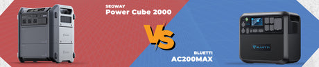 Segway PowerCube vs. Bluetti AC200MAX ¿Cuál es la mejor estación de energía portátil?