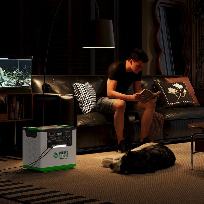 NATURE'S GENERATOR LITHIUM 3600 SOLAR GENERATOR - Dr. Tech PR