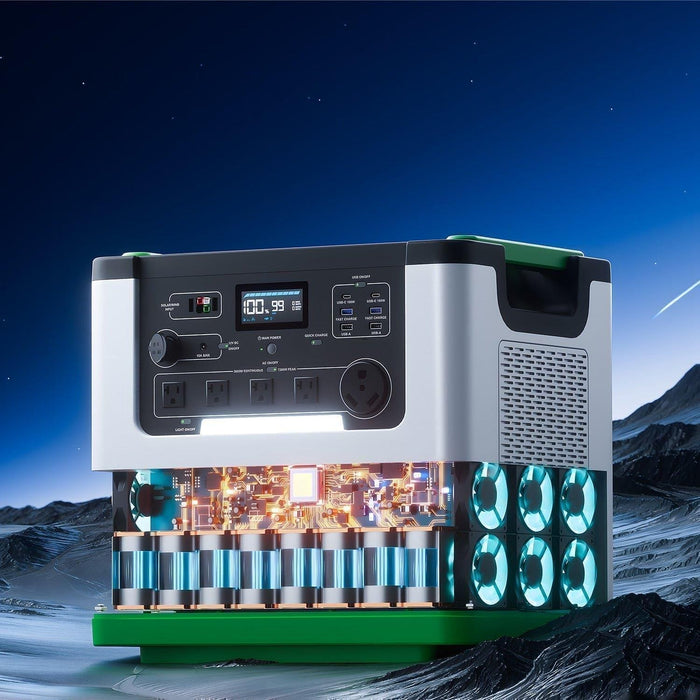 NATURE'S GENERATOR LITHIUM 3600 SOLAR GENERATOR - Dr. Tech PR