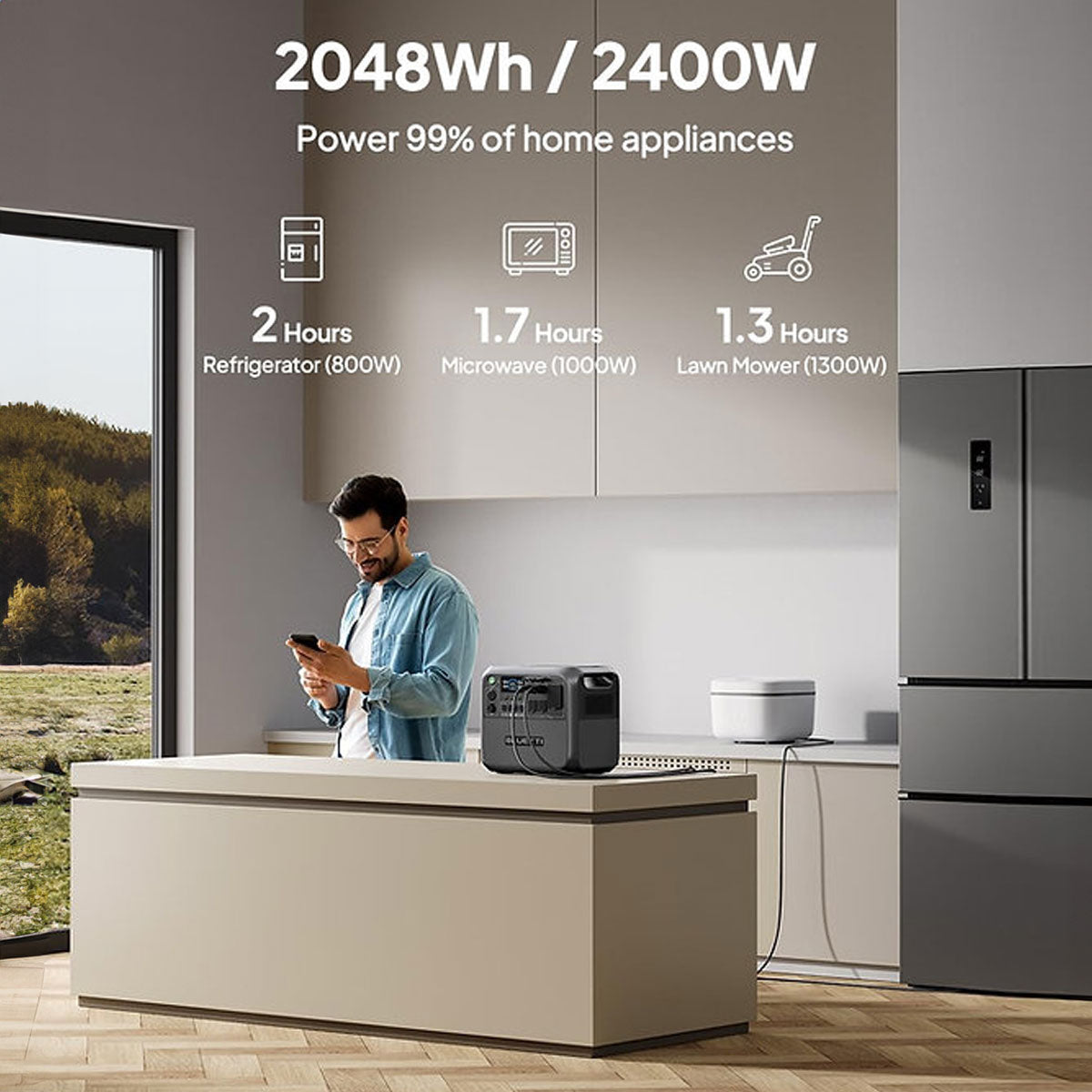 BLUETTI AC200L Expandable Portable Power