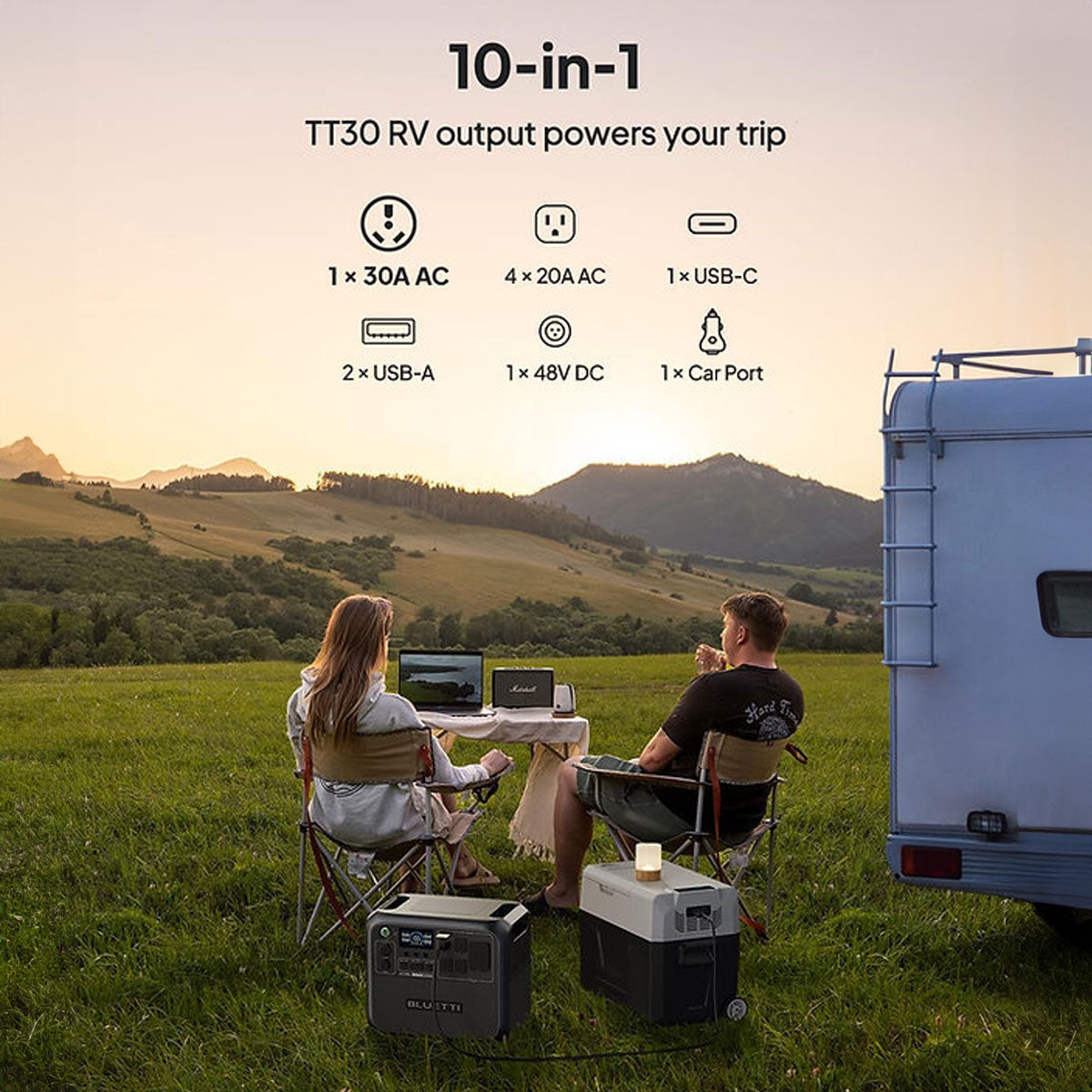 BLUETTI AC200L Expandable Portable Power