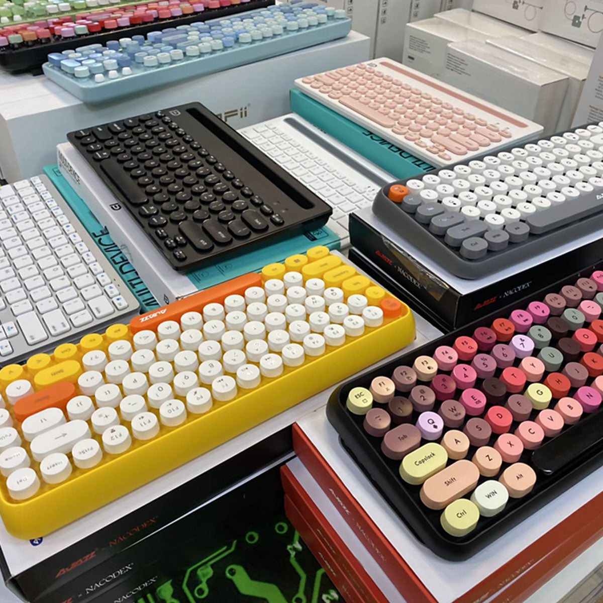 Dr. Tech Puerto Rico - Bluetooth Keyboard Colored Jazz