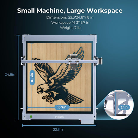 CREALITY LASER ENGRAVER CR-LASER FALCON (10W) - Dr. Tech PR
