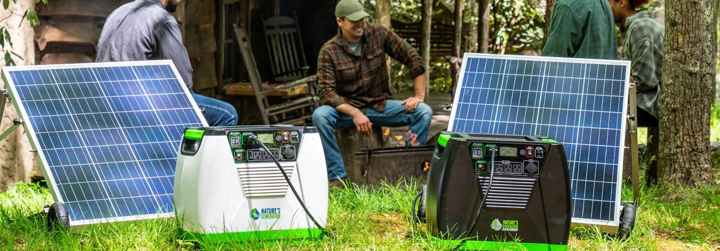 Dr. Tech promotional banner for solar energy products
