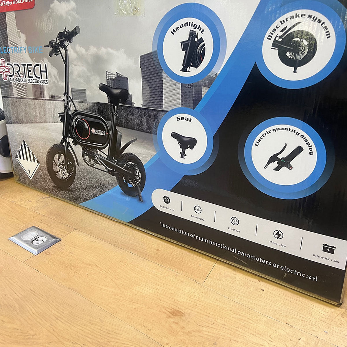 Dr. Tech Puerto Rico - Electrify Bike 350W E-Bike