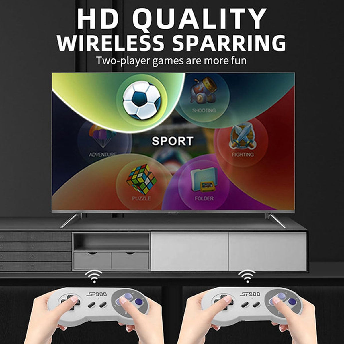 Dr. Tech - classic games -  Game Station SF900 – Retro Gaming Console