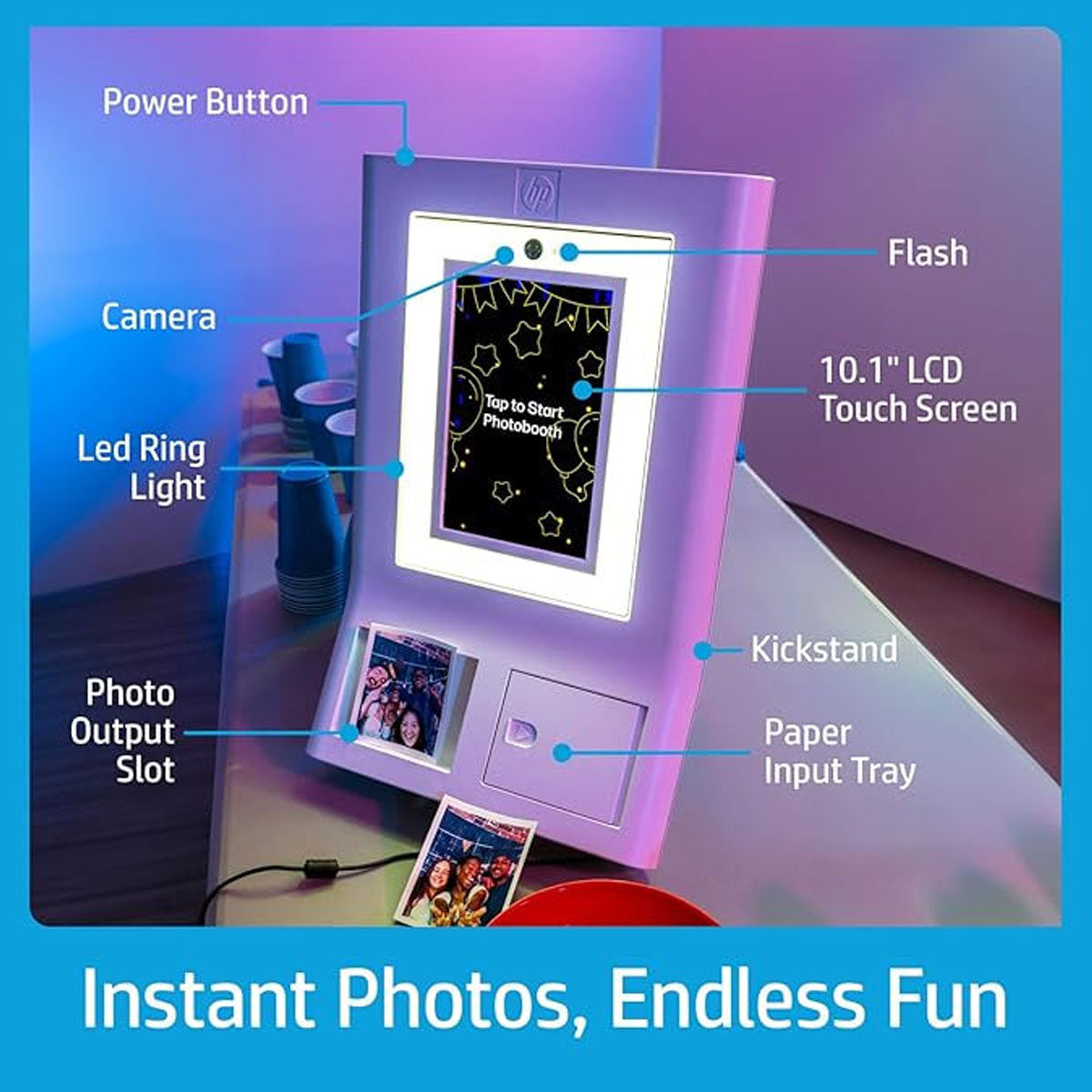 Dr. Tech Puerto RicoHP Sprocket Photobooth – Capture, Print, and Share Instantly