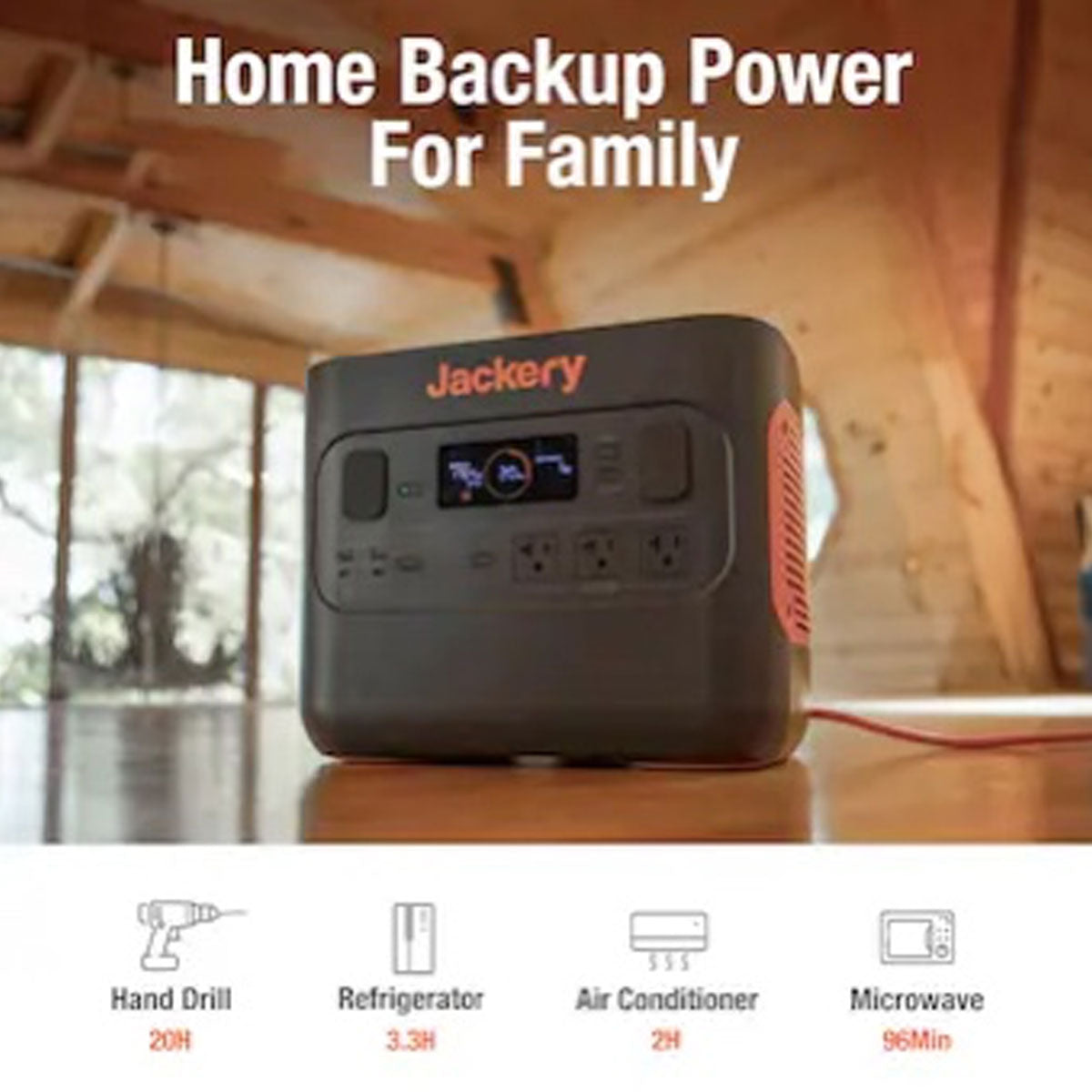 Dr. Tech Puerto Rico - Solar Generators - Jackery Explorer 2000 Pro Portable Power Station / 4,400W Peak