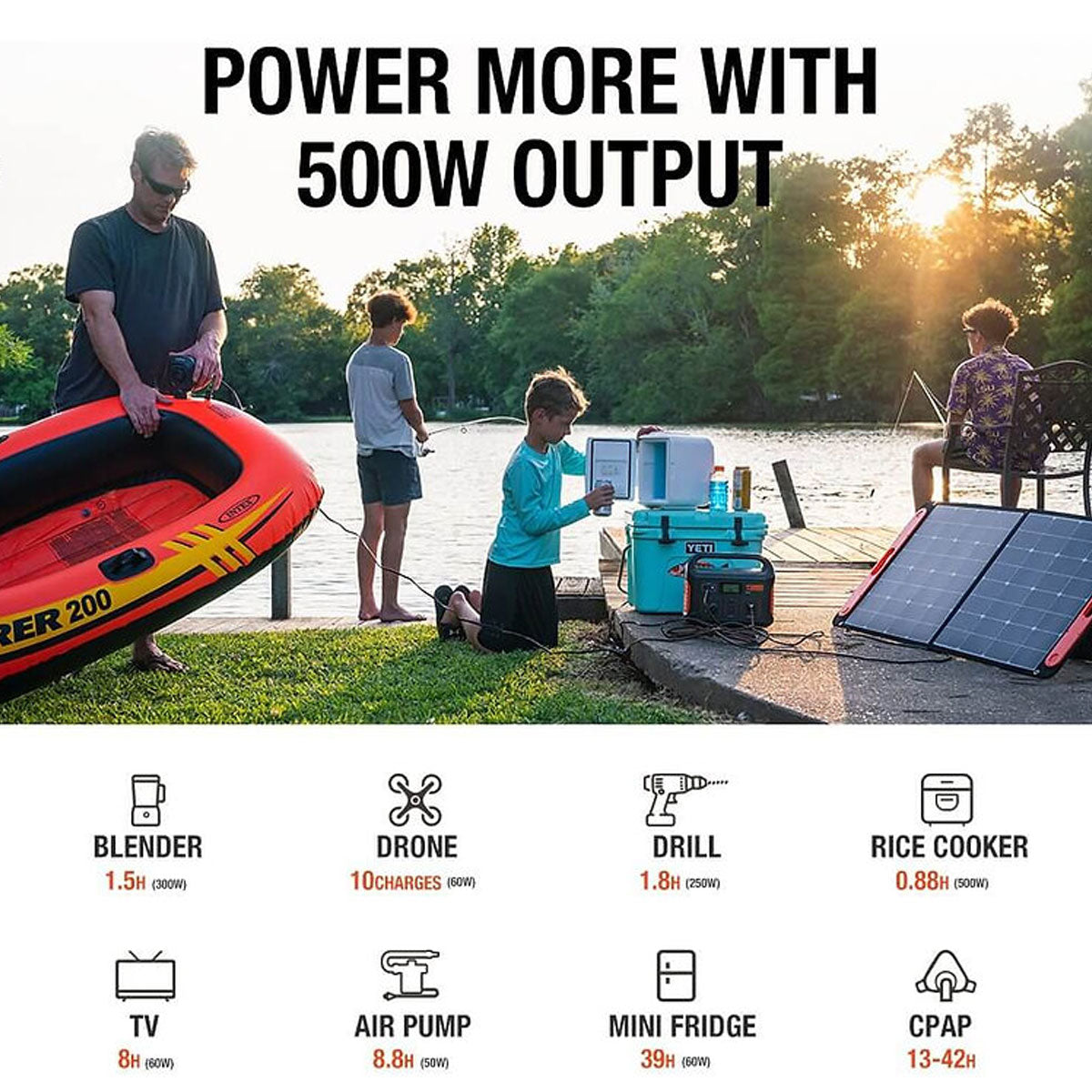 Dr. Tech Puerto Rico - Solar Generators - Jackery Explorer 550 Pro Portable Power Station