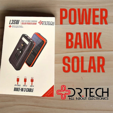 Dr. Tech Puerto Rico - L35 Solar PowerBank Rugged