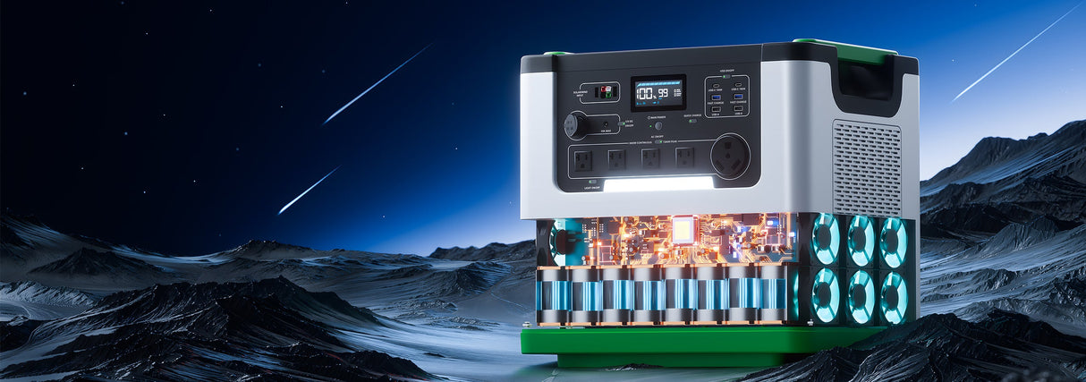 NATURE'S GENERATOR LITHIUM 3600 SOLAR GENERATOR - Dr. Tech PR