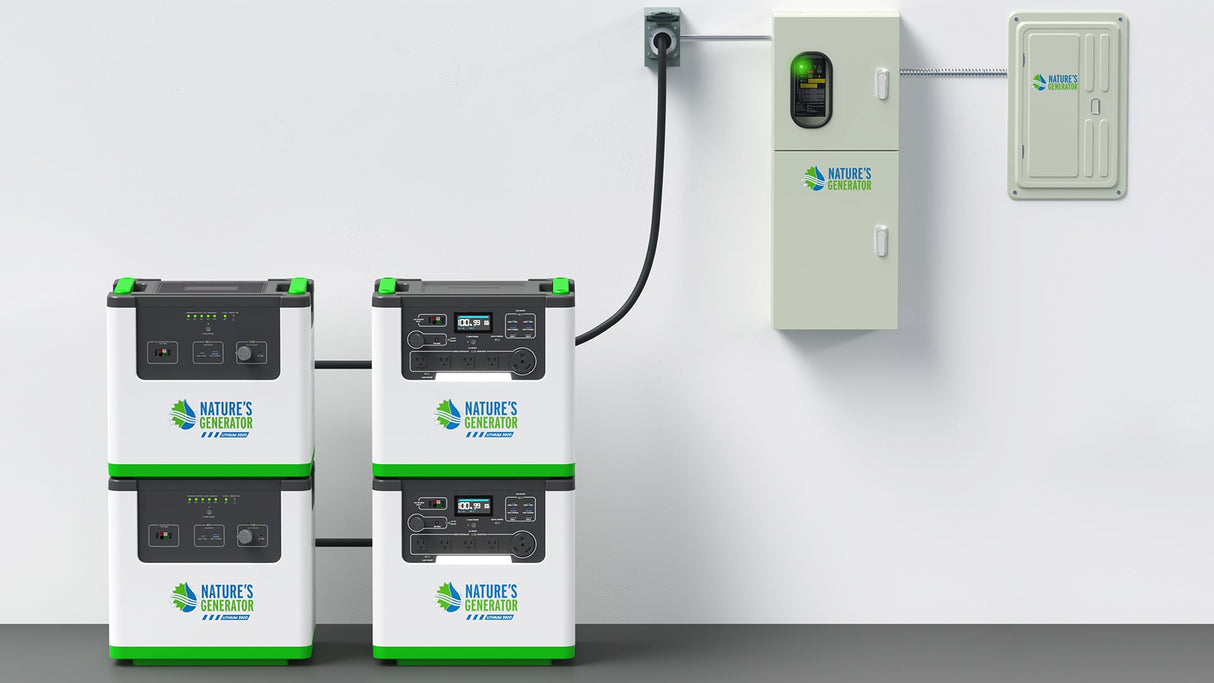 NATURE'S GENERATOR LITHIUM 3600 SOLAR GENERATOR - Dr. Tech PR