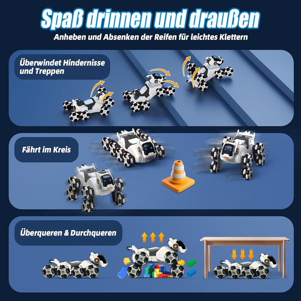 Lunar Pioneer – 2.4G Stunt Mechanical Dog