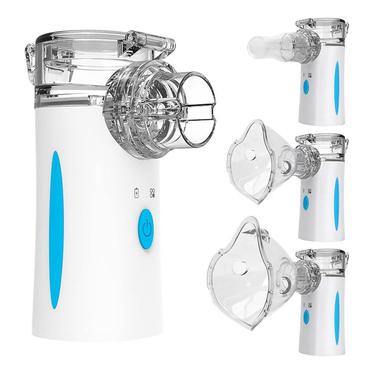 Mesh portable nebulizer for respiratory therapy