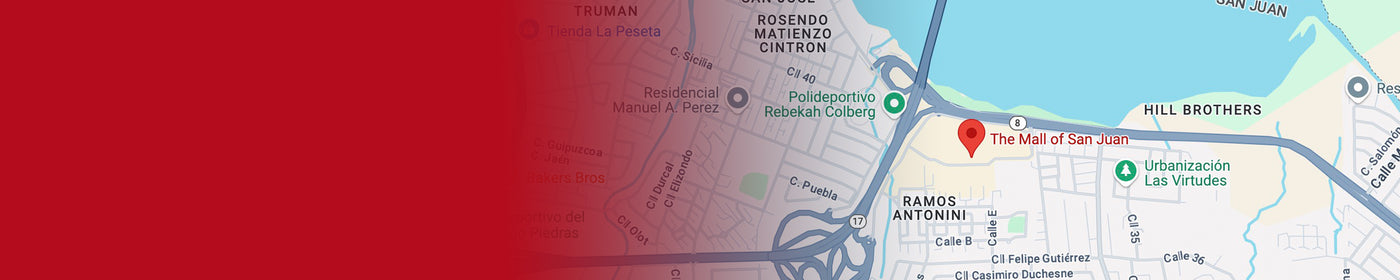 Map of Mall of San Juan
