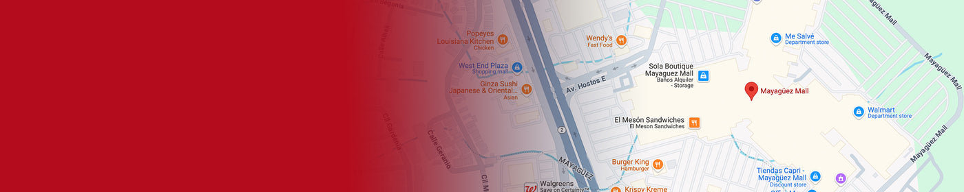 Map of Mayaguez Mall location
