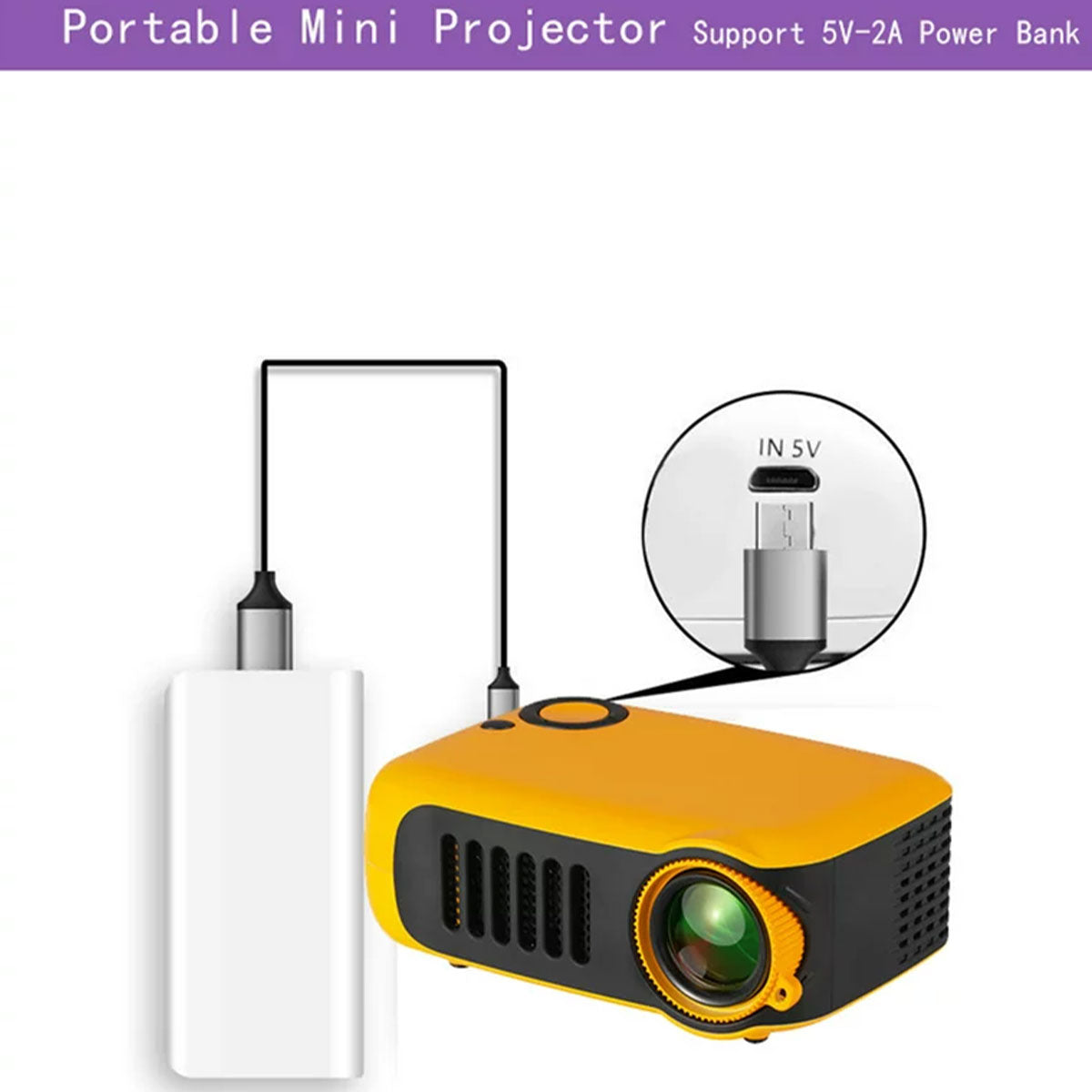 Mini Projector HD A2000 - Dr. Tech PR