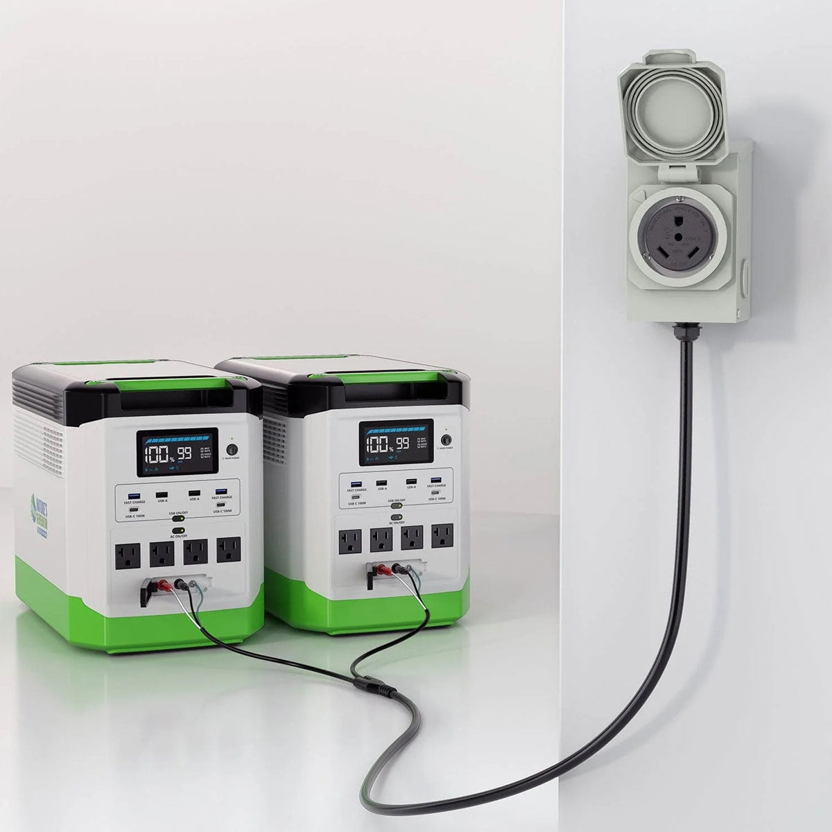 Dr. Tech Puerto Rico Nature's Solar Power Generator Lithium 1800 / 3600W Surge