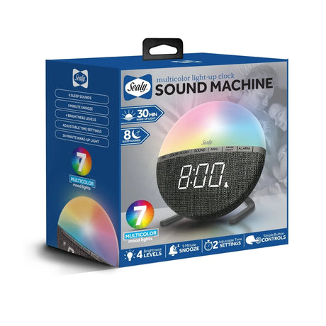 Sealy sound machine for relaxing and sleep aid