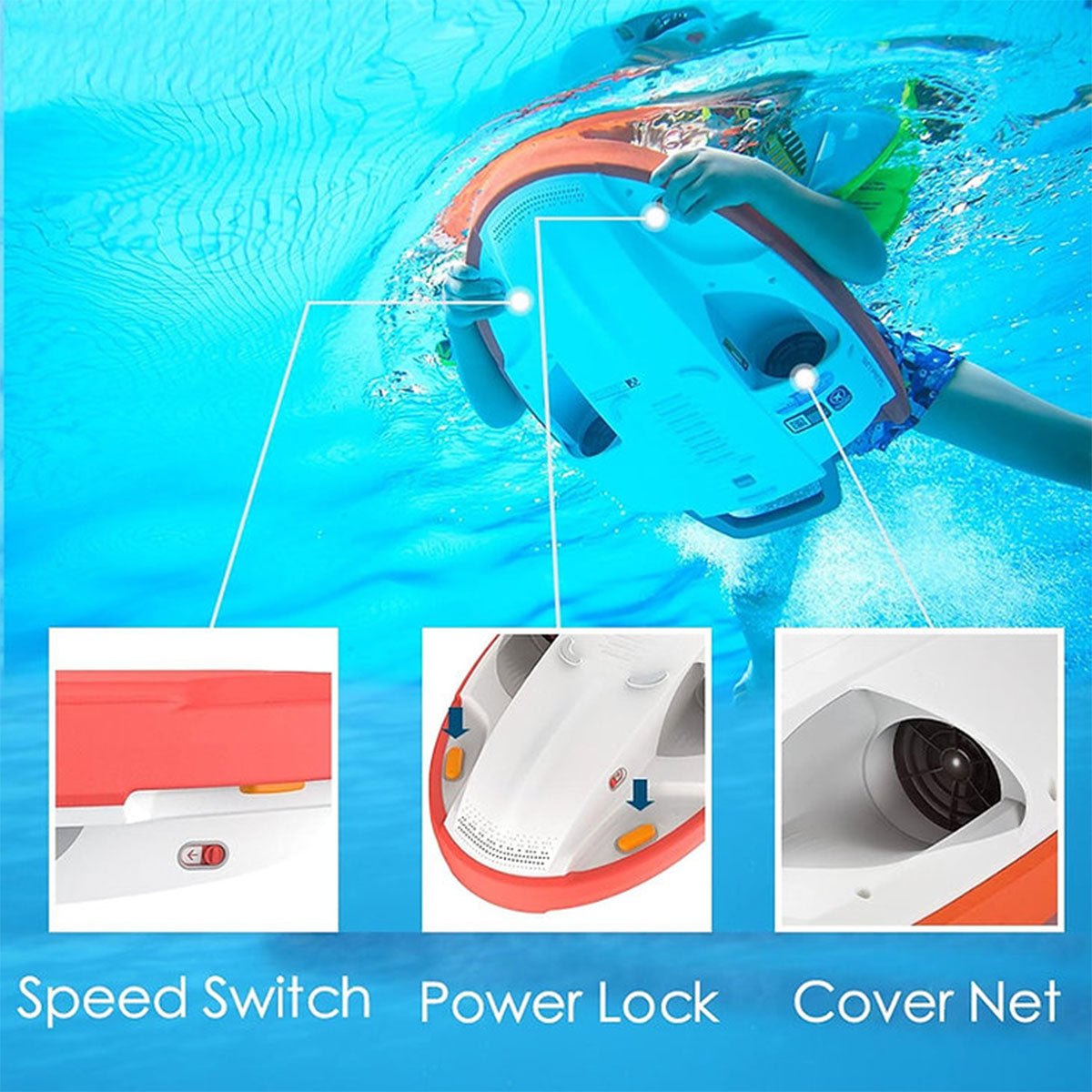 Dr. Tech Puerto Rico - SUBLUE Swii Electronic Swim Kickboard