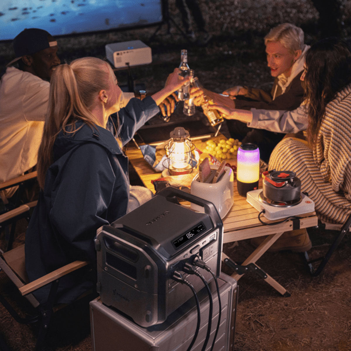 Dr. Tech Puerto Rico - Solar Generator - Segway PowerCube 2000W & 200W panel