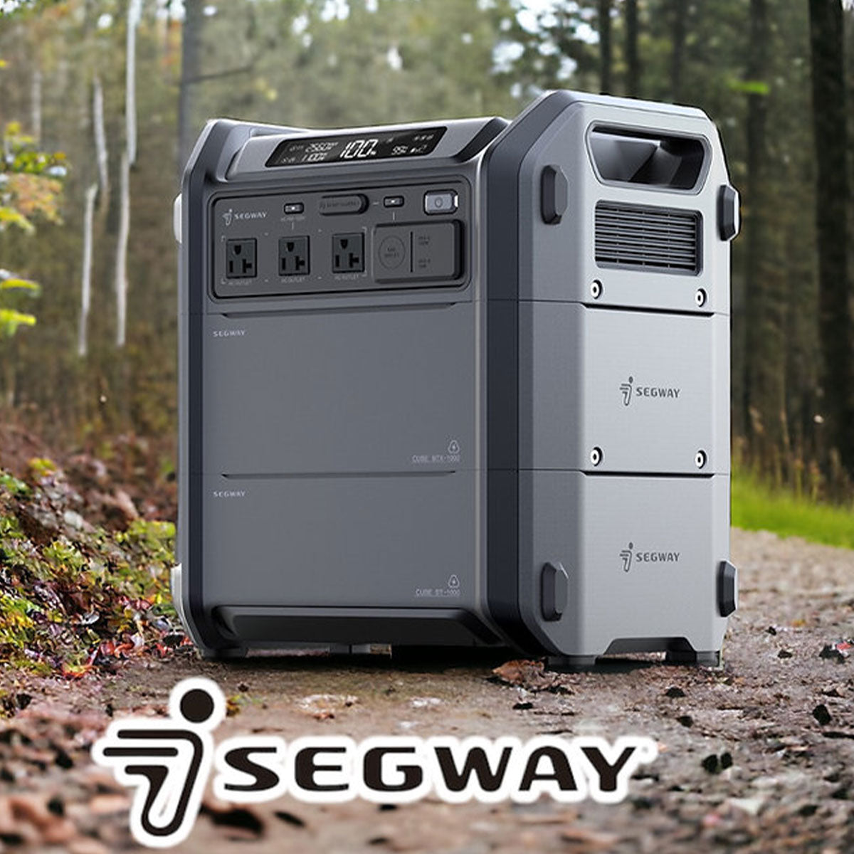 Dr. Tech Puerto Rico - Solar Generator - Segway PowerCube 2000W & 200W panel