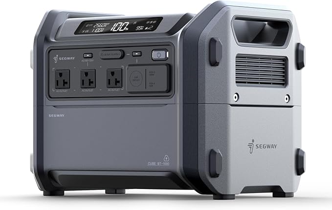 Segway PowerCube 100W & 100W Solar panel COMBO - Dr. Tech PR