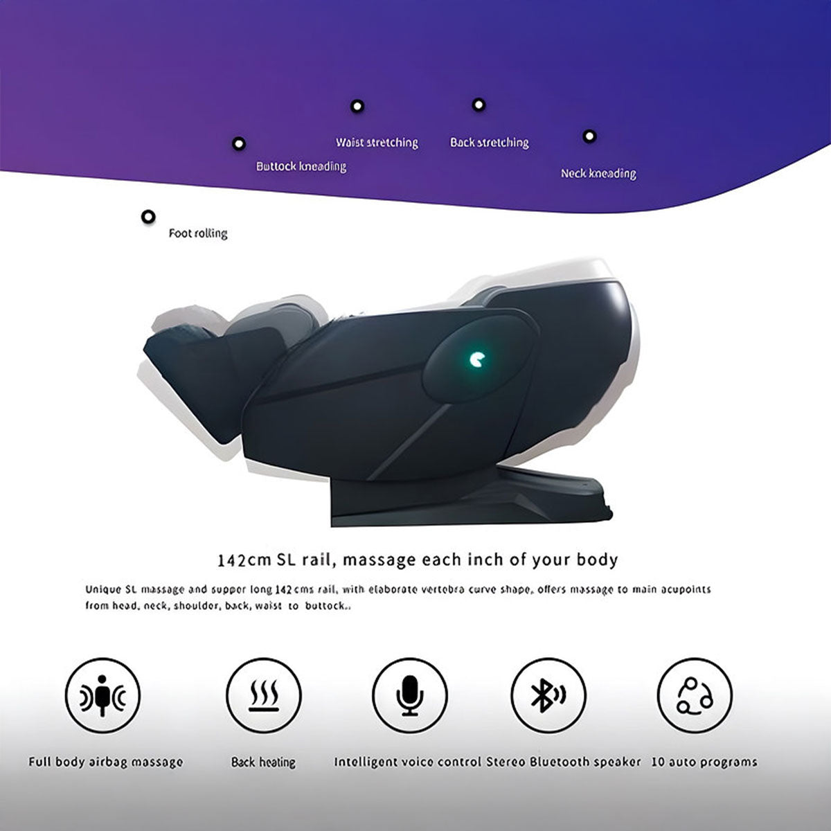 Dr. Tech Puerto Rico - Smart Massage Chair  Z91