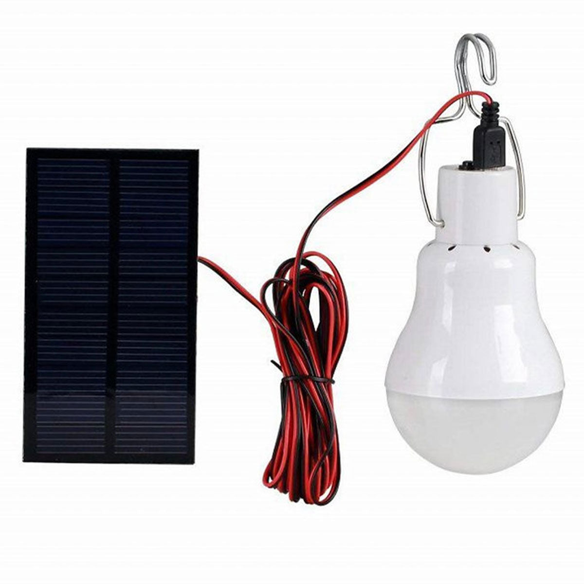 Solar Bulb with Plate - Dr. Tech PR