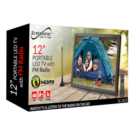 Dr. Tech Puerto Rico - SuperSonic 12” Portable TV