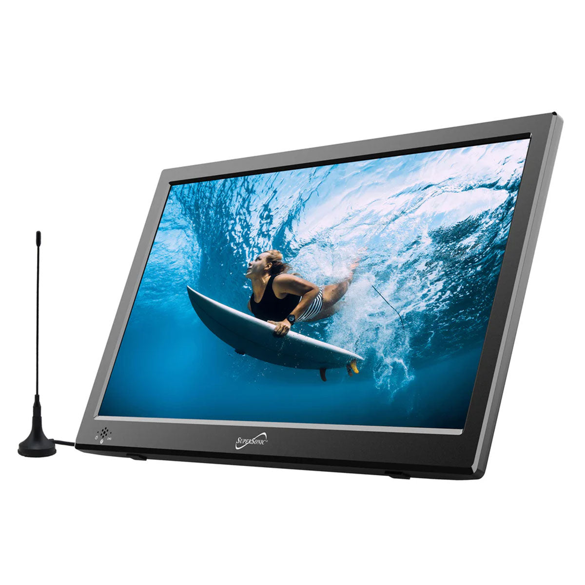 Dr. Tech Puerto Rico - SuperSonic 13.3 Portable LED TV with HDMI  FM Radio