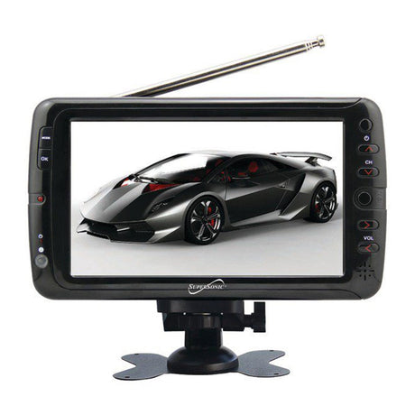 SuperSonic Rechargeable 7” portable TV - Dr. Tech PR