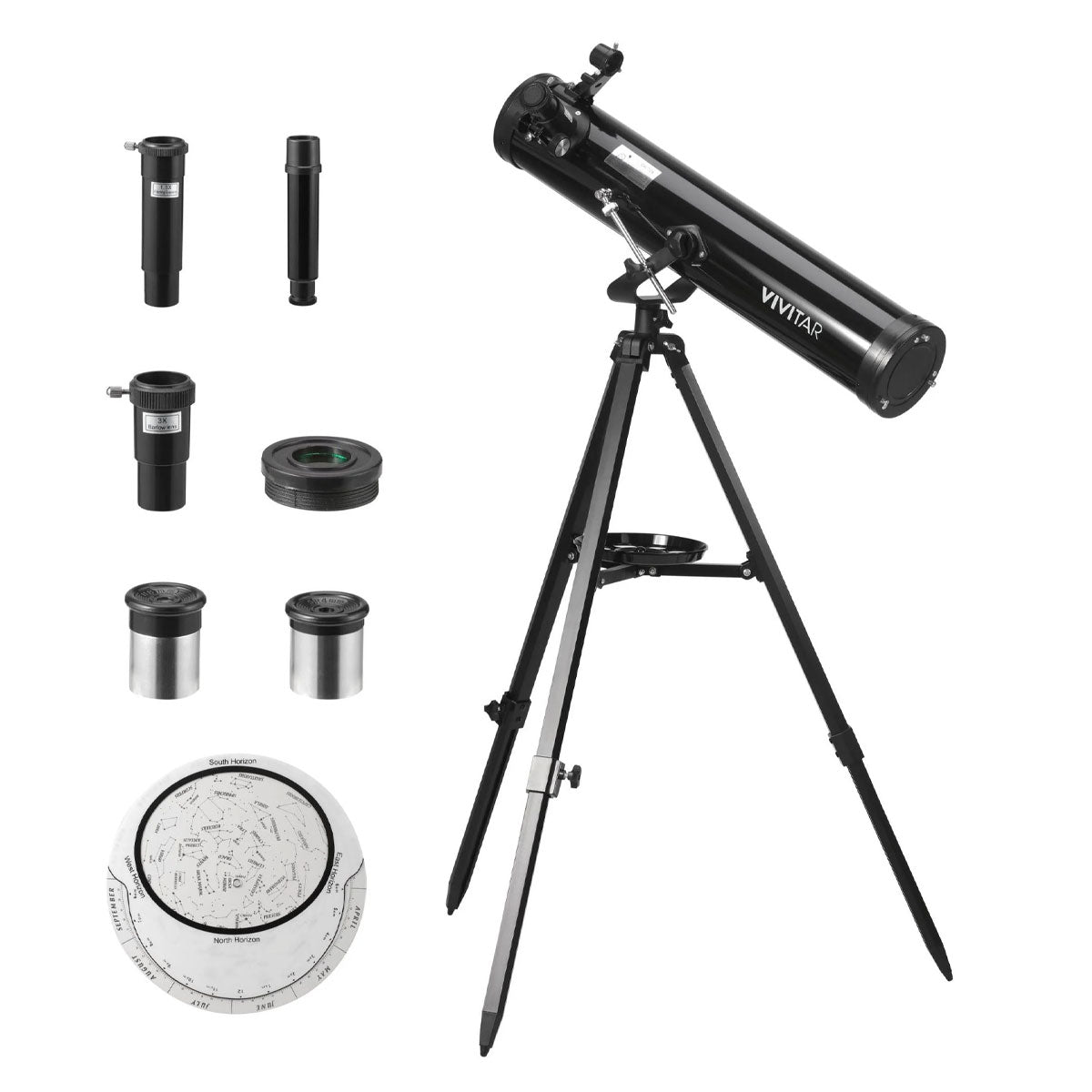 Dr. Tech Puerto Rico - Vivitar 175x/262x/525x Reflector Telescope