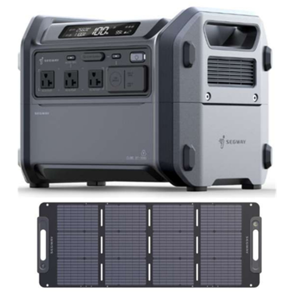 Segway Power Cube 1000 2,200W & Solar panel 100W COMBO