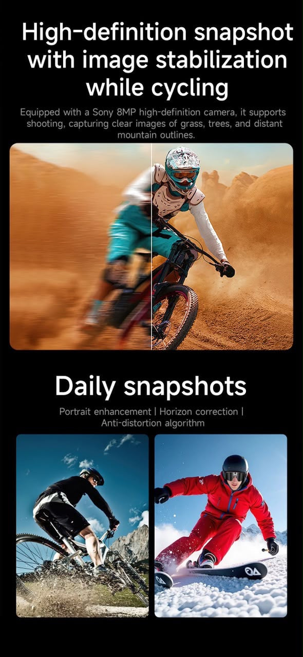 Smart AI Cycling Glasses