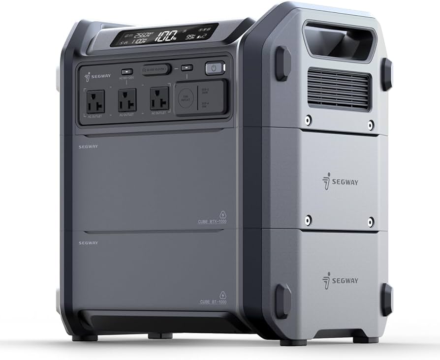 Segway PowerCube 2200W & 200W Solar panel COMBO - Dr. Tech PR