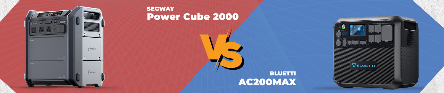 Segway PowerCube vs. Bluetti AC200MAX ¿Cuál es la mejor estación de energía portátil?