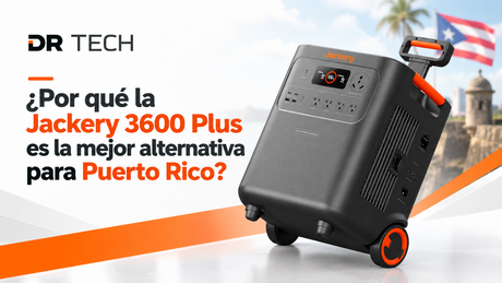 ¿Por qué la Jackery HomePower 3600 Plus es una de las mejores alternativas de batería portátil para Puerto Rico?