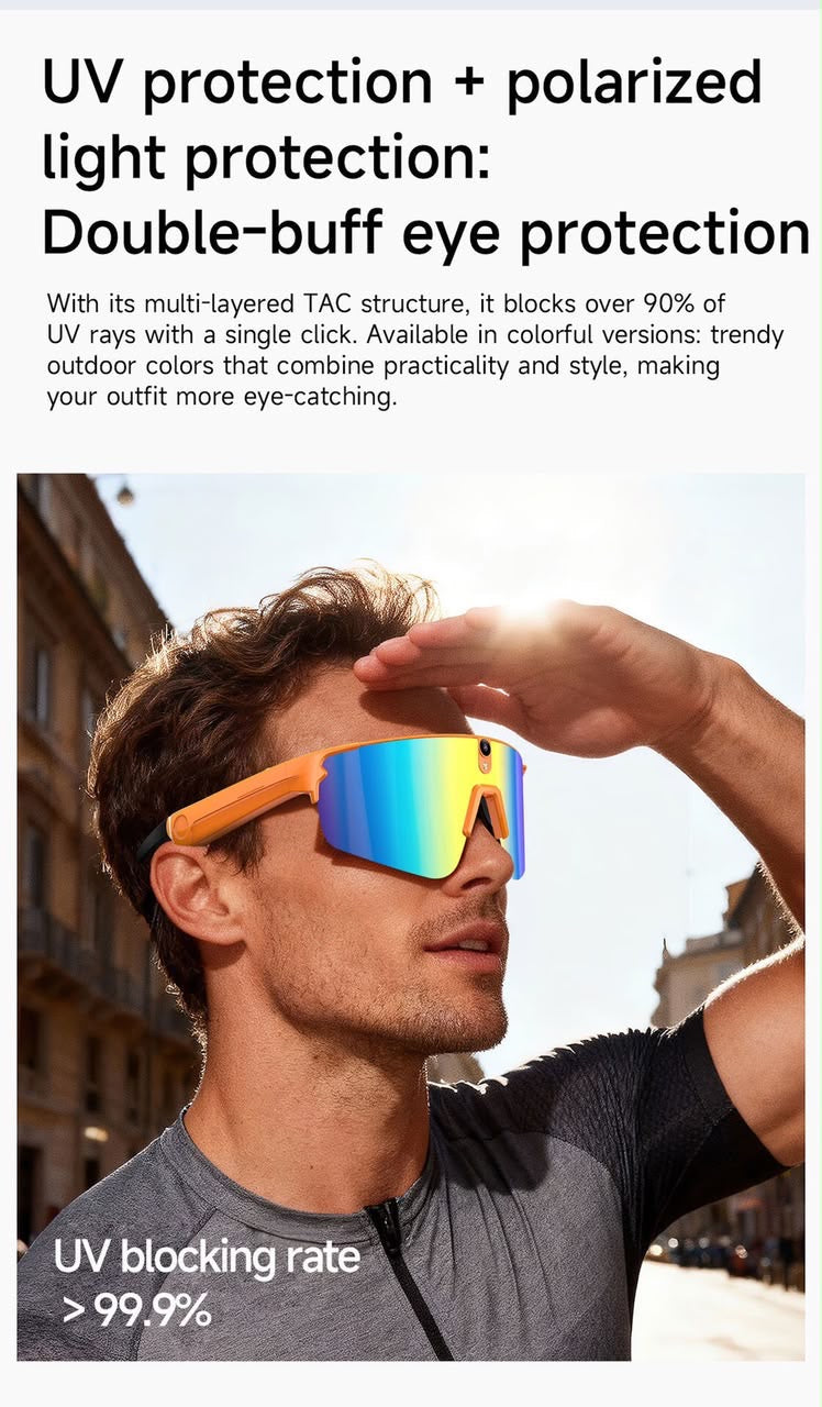 Smart AI Cycling Glasses