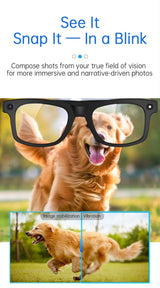 Smart AI Camera Glasses