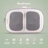 BROOKSTONE HEATED & SHIATSU BACK MASSAGER