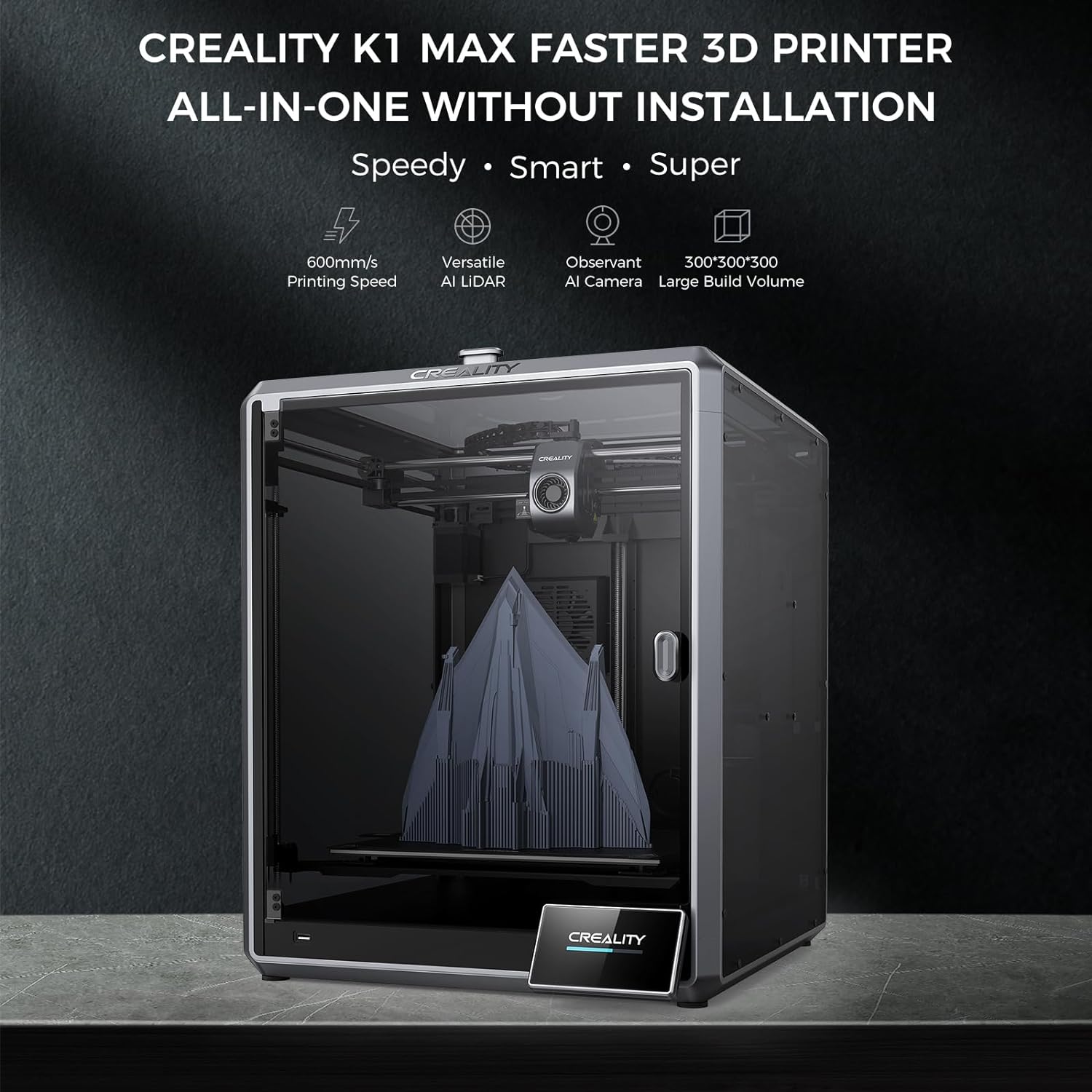 Creality K1 Max High-Speed 3D Printer | Dr. Tech PR