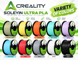 CREALITY SOLEYIN ULTRA PLA (Variety Of Color)