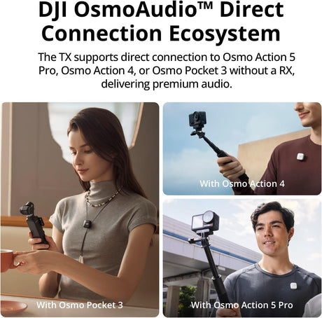 DJI MIC MINI (2 TX + 1 RX + CHARGING CASE)
