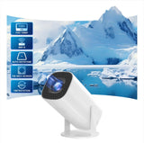 P30 MAX 4K Portable Smart Projector with Built-In Retro Game Console | 100,000h LED | Wi-Fi | Dual Gamepads Included