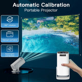 P30 MAX 4K Portable Smart Projector with Built-In Retro Game Console | 100,000h LED | Wi-Fi | Dual Gamepads Included