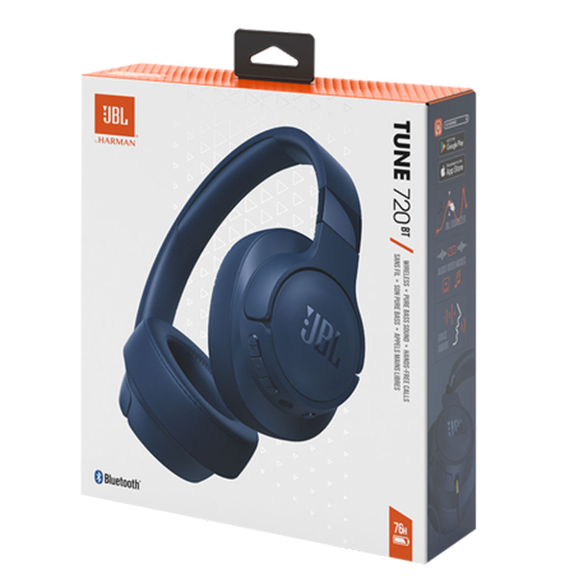JBL Tune 720BT – Rich Sound Wireless Headphones