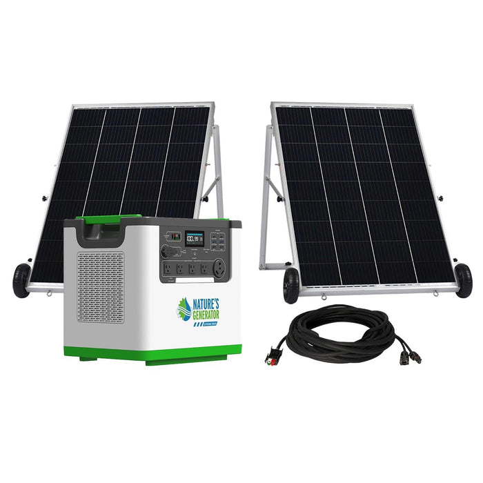 Nature's Generator Lithium 3600 Solar Generator | Dr. Tech PR