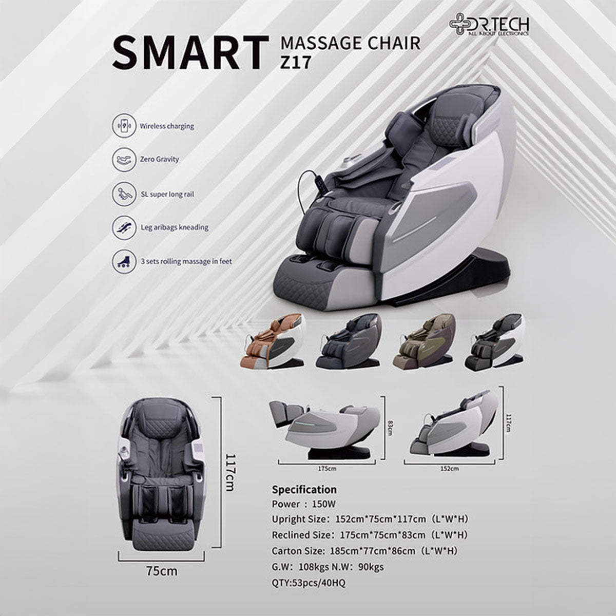 Smart Massage Chair Z17