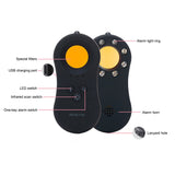 Hotel Anti-Spy Monitoring Detector Portable Monitor Camera Alarm Flashlight Anti-theft Home Infrared Detector